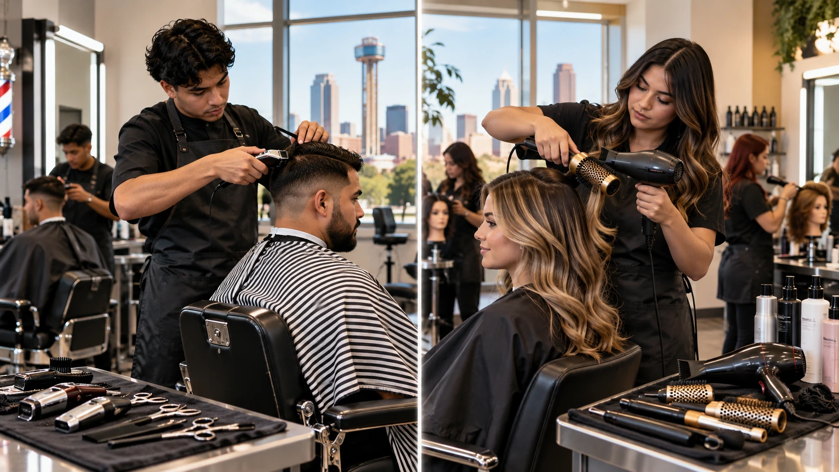 <p><strong>Barber School vs Cosmetology School in Texas: Career Guide</strong></p>