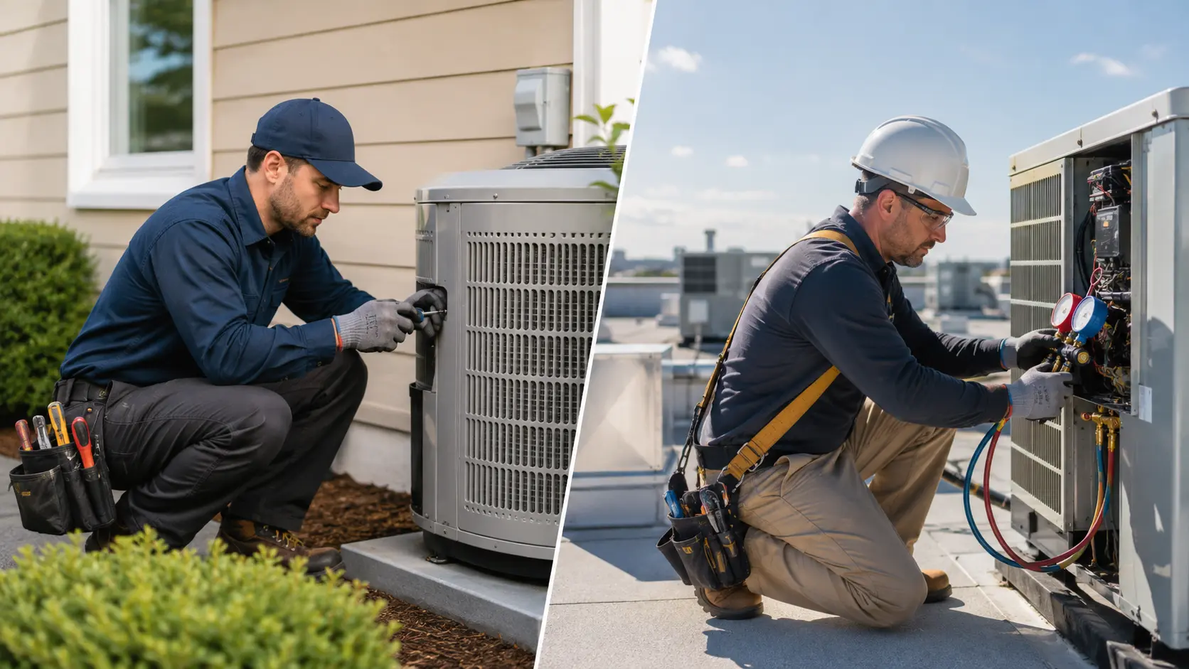 Residential vs Commercial HVAC Careers: What Is the Difference?