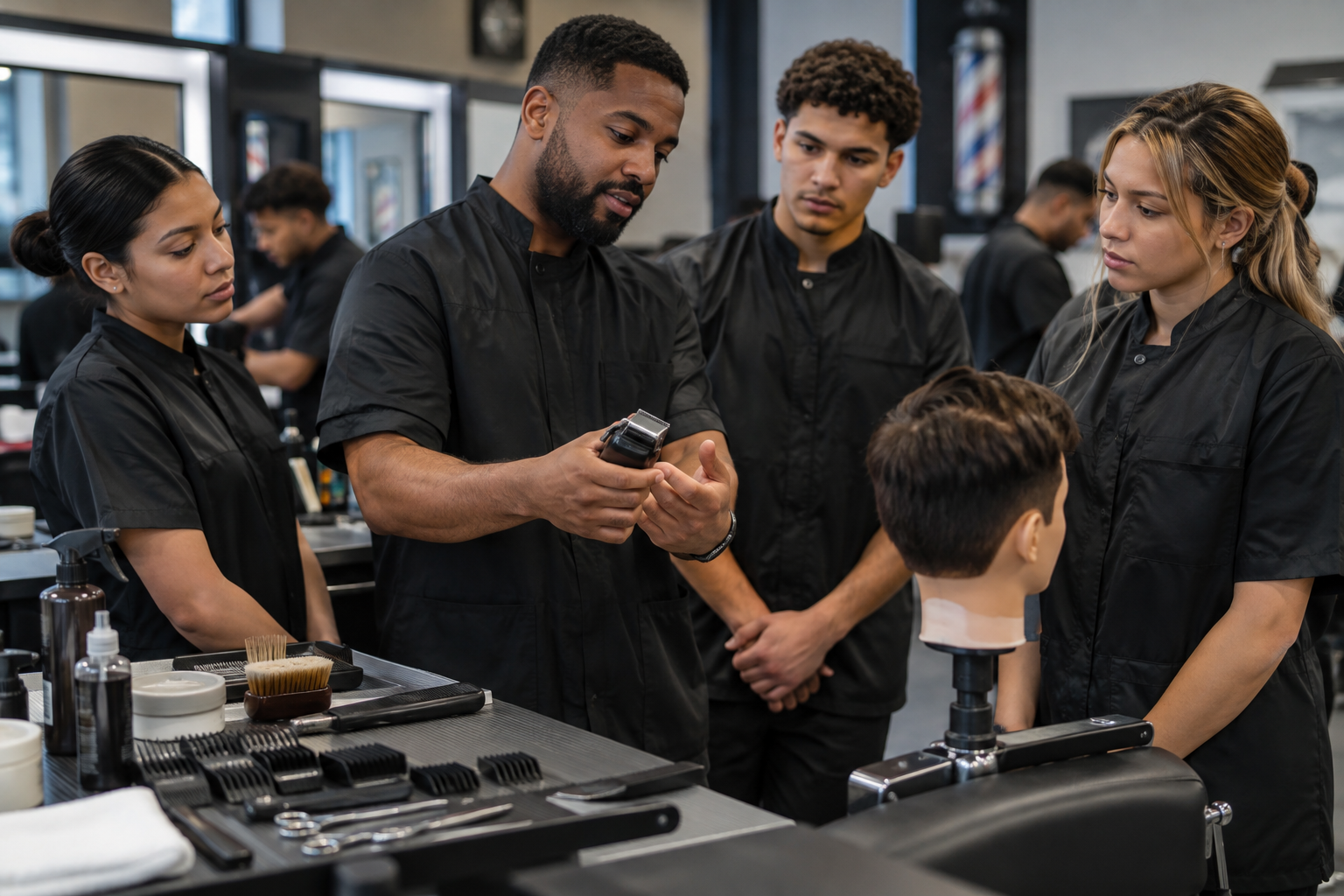 What Do You Learn in a Class A Barber Training Program?